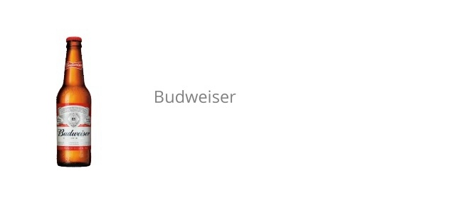 Cerveza BUDWEISER Cerveza BUDWEISER